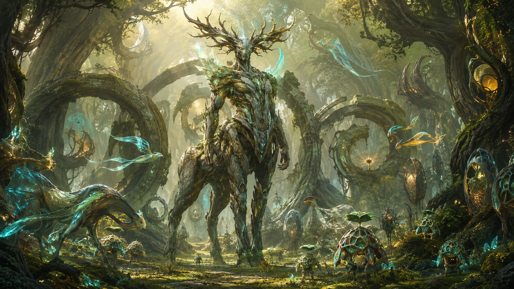 Fauno como guardián original de una biosfera cósmica
